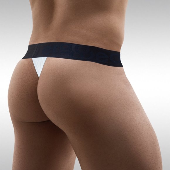 Ergowear Men's Max XV Thong,  Navy Band & White Pouch, XL (34-38), New - Picture 4 of 7